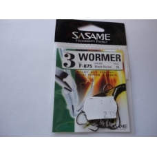 Anzois Sasame Wormer nº3 F-875 Black Nickel 15 Pcs